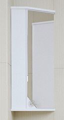 Зеркало-шкаф Corozo Флоренция 40 белый глянец угловой